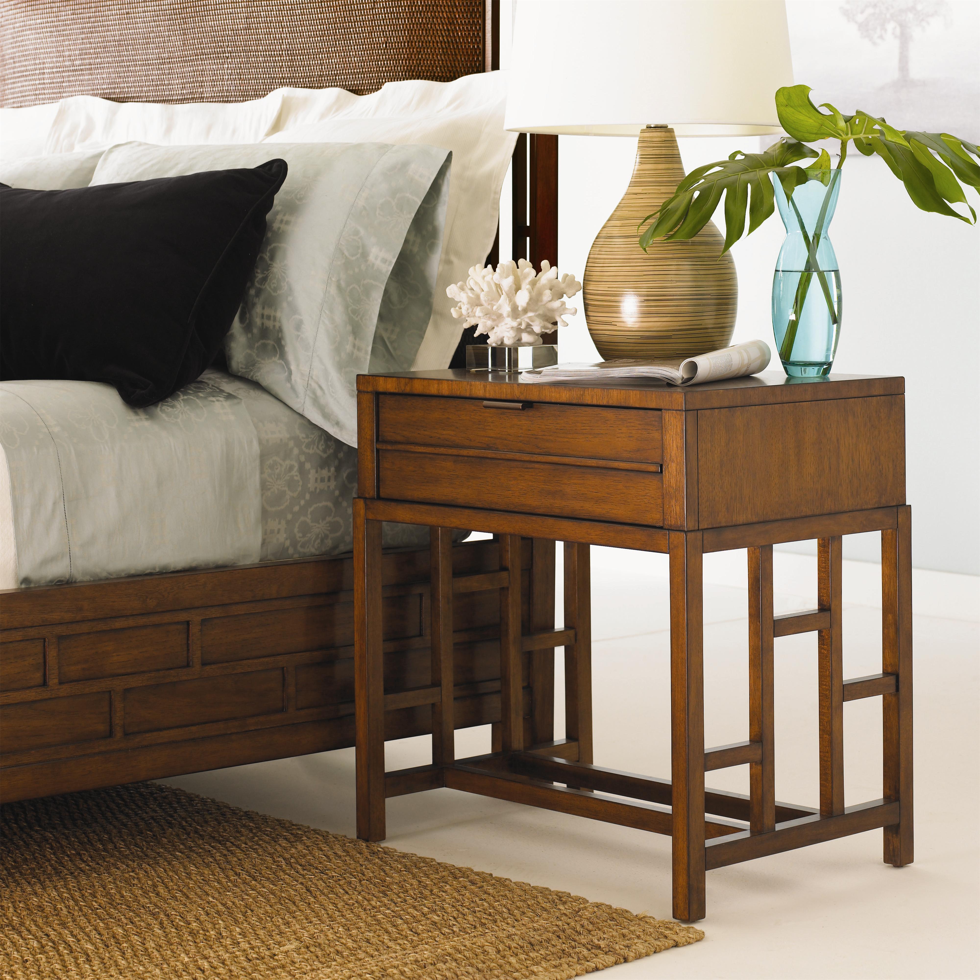 Tommy Bahama Home Ocean Club 536622 One Drawer Finished Back Kaloa